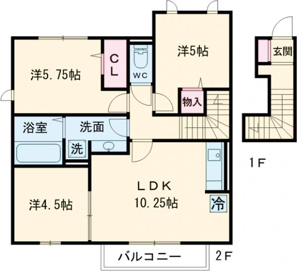 リンデンハイムの間取り