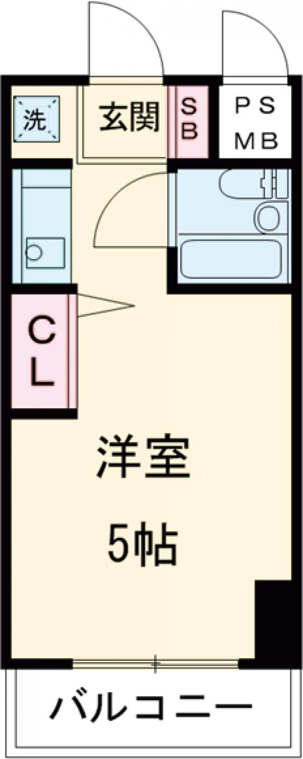 ロイヤルハイム高円寺の間取り