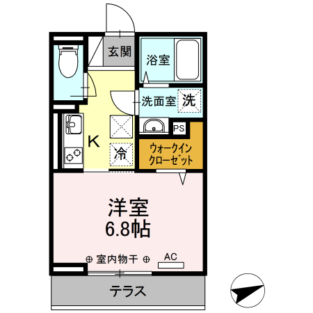 プレシャス富士見の間取り