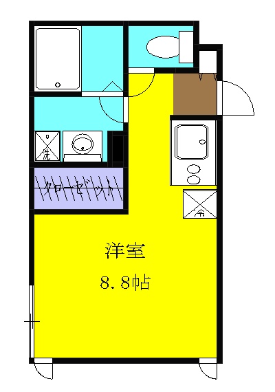 エレガン白糸台の間取り