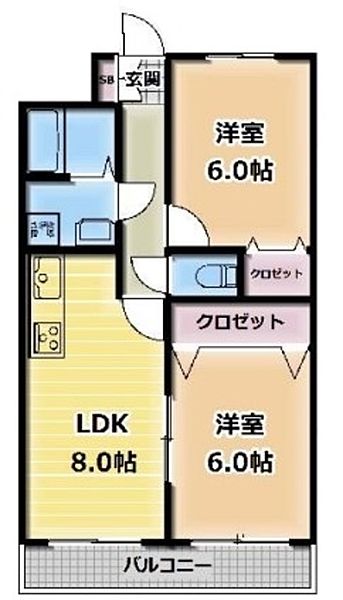 グランビューみなみ野の間取り
