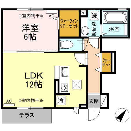 マザーリーフの間取り