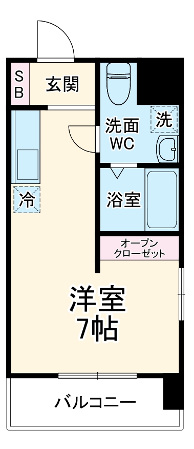 リーフコートの間取り
