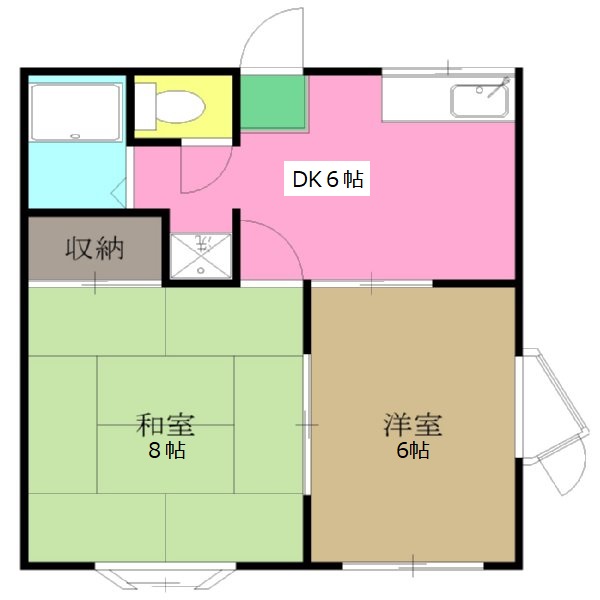 メゾンドベールの間取り