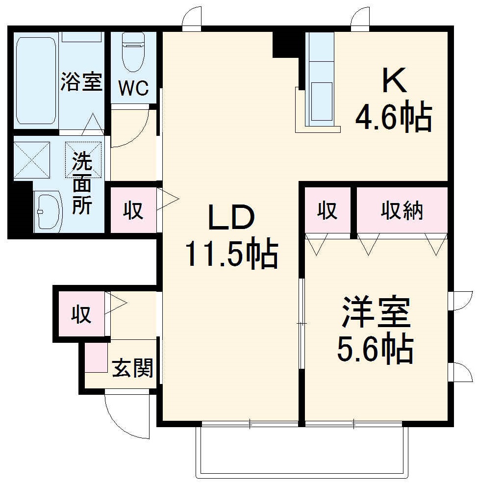 アリア ARIAの間取り