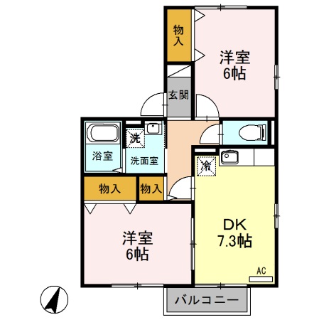 ファミールNEOの間取り