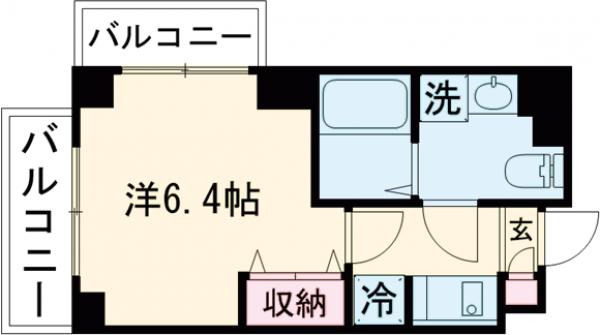 レスポワール・多摩川の間取り