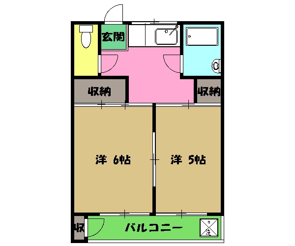 パークコーポラスの間取り