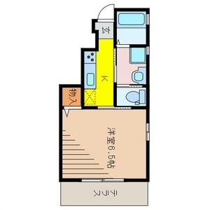 フェリオ弥生町の間取り