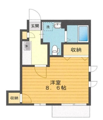 ミーナス片倉の間取り