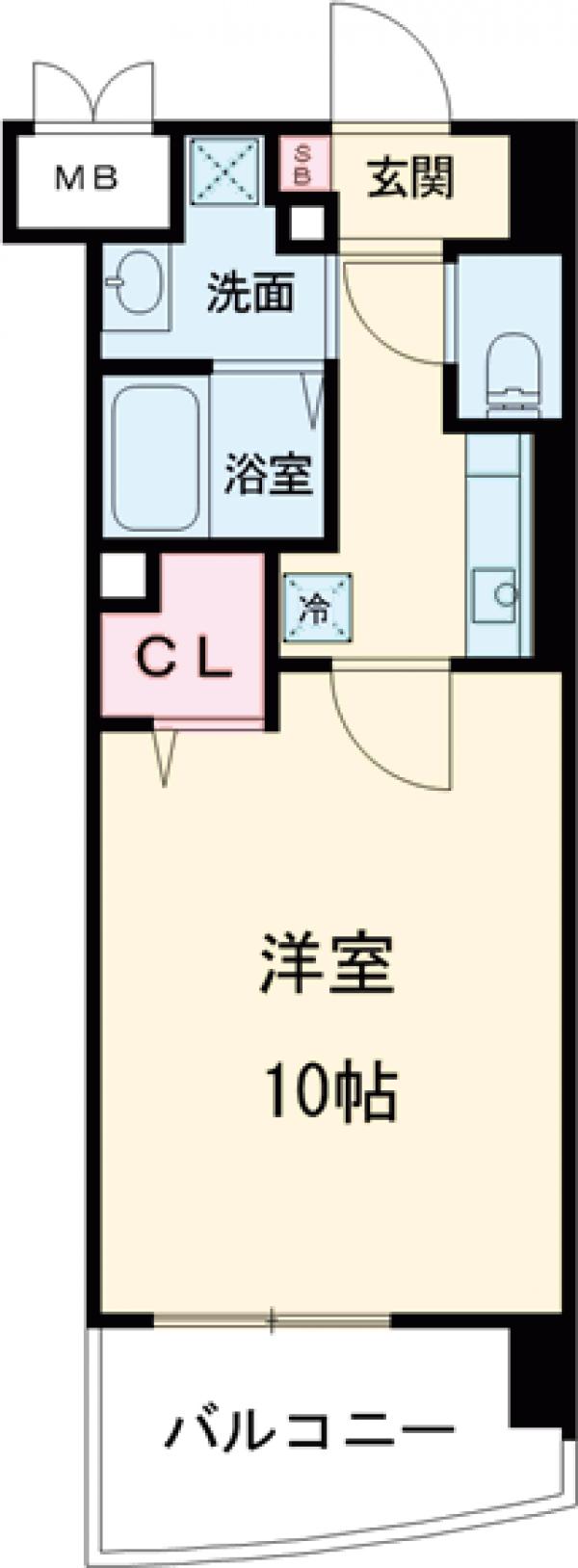 グランディールタチバネの間取り