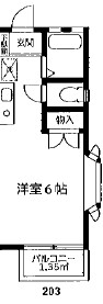 カルナージュの間取り
