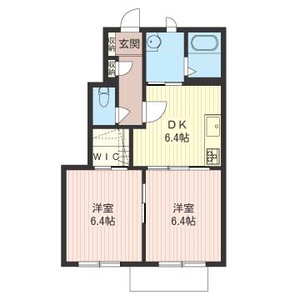 サニーコートAの間取り