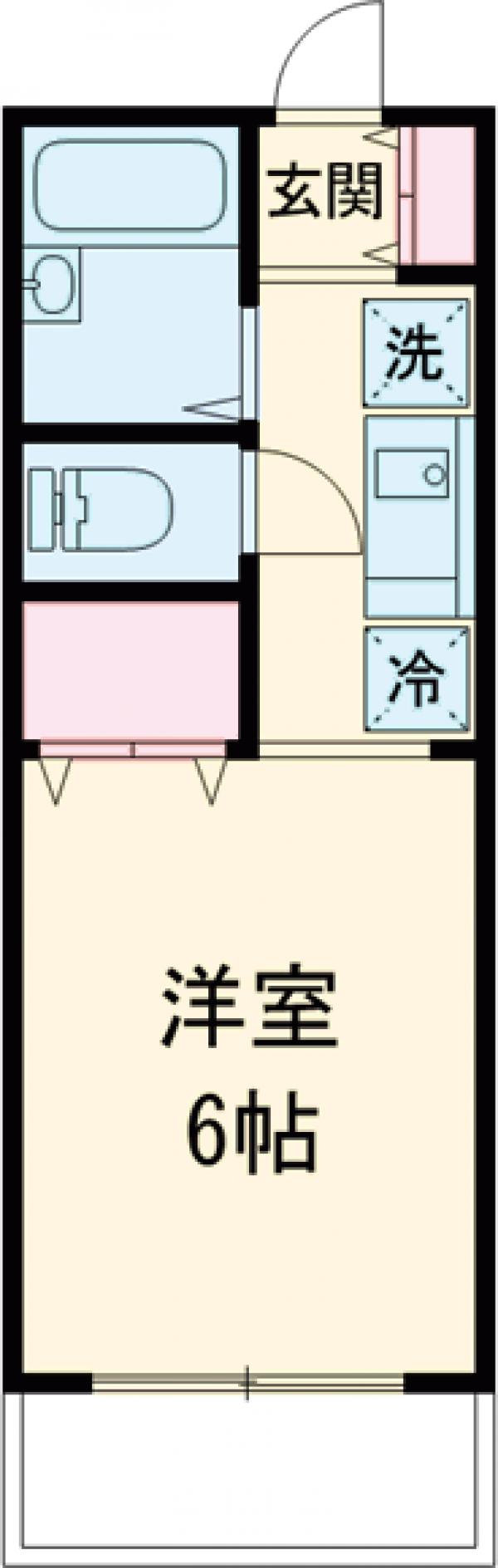 トゥインクルコート大町 5番館の間取り