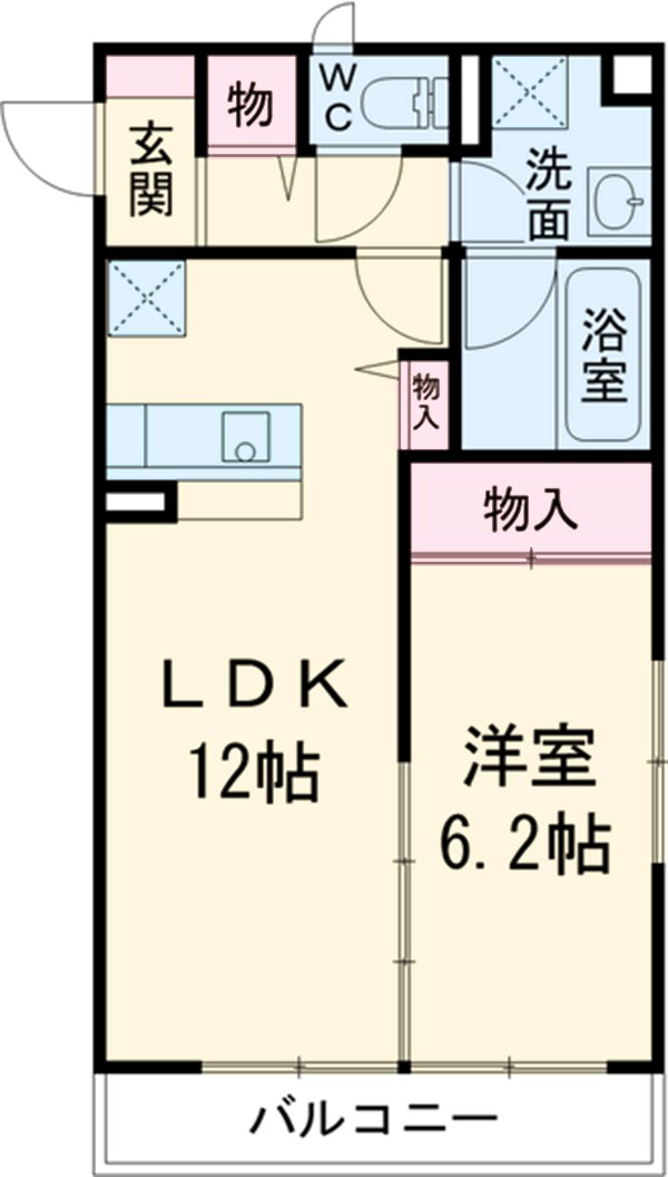 ペアハピネスの間取り