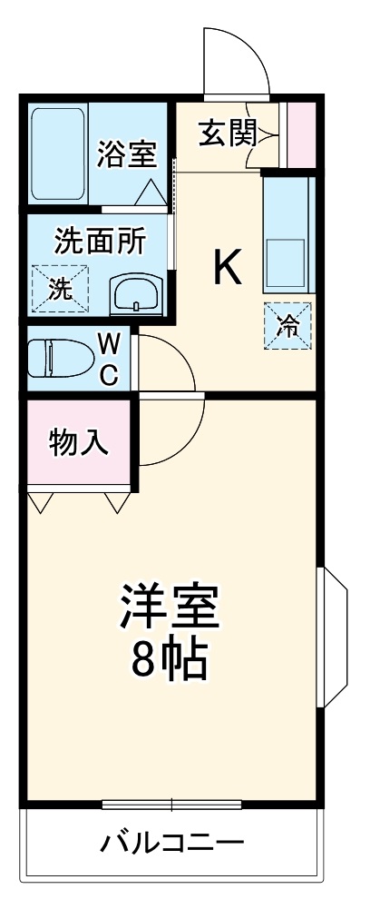 ラ・フルーヴ多摩川の間取り