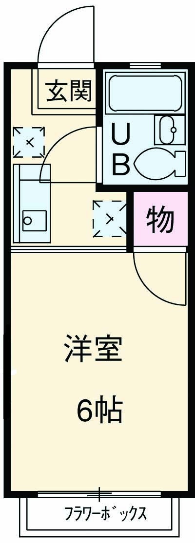 ファミールつつじケ丘の間取り