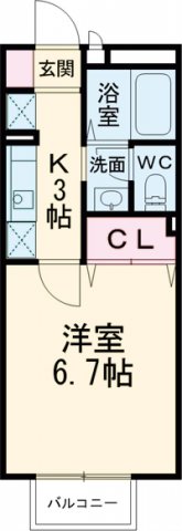 ウイステリアの間取り