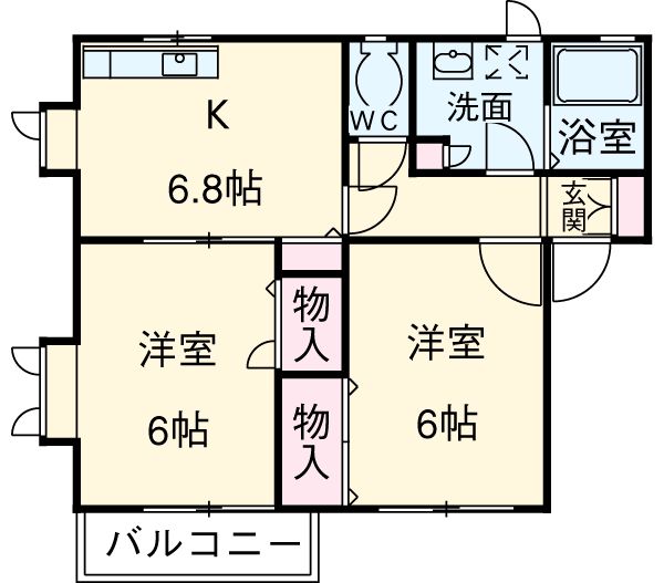 ヴィブレの間取り