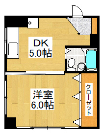 ニューホープハウスの間取り