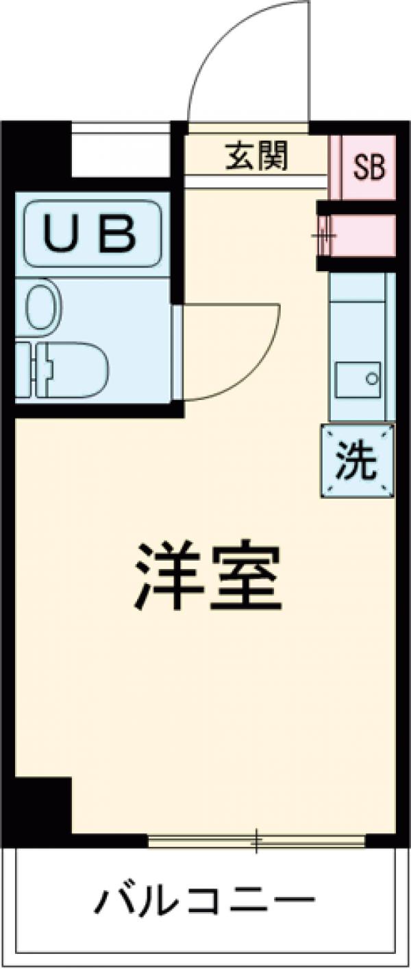 エトワール立川錦町の間取り