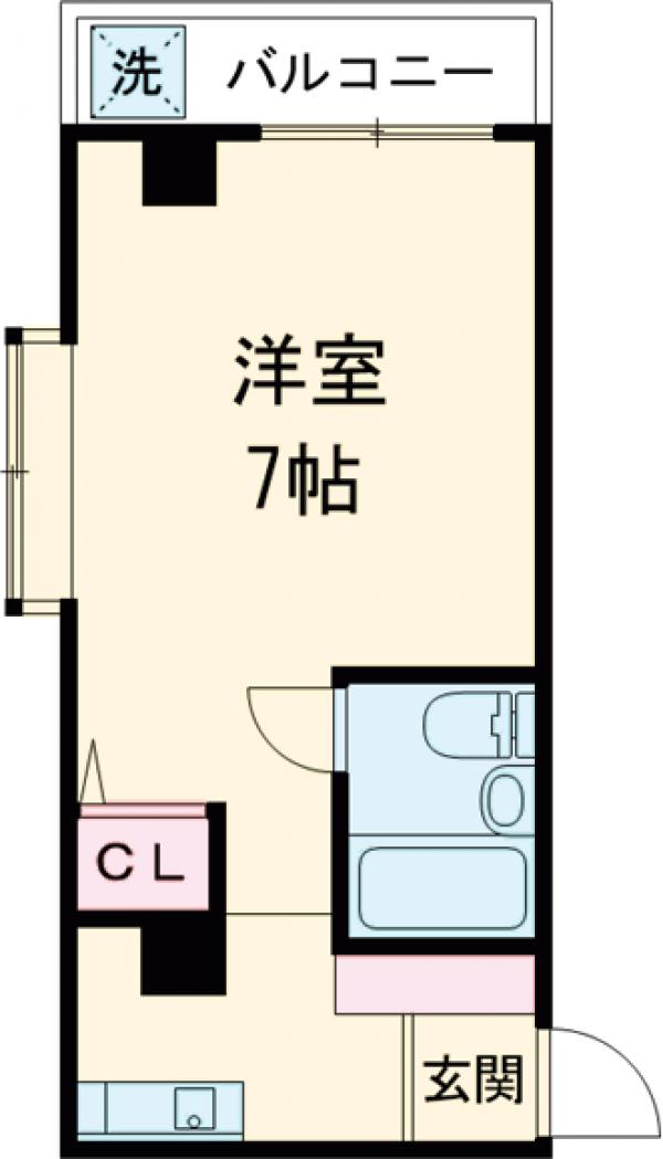 倉林マンションの間取り