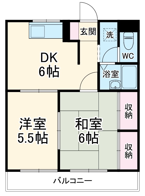 ユートピア南原の間取り