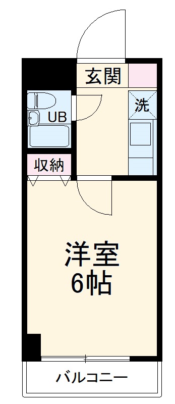 エクレール東林間2番館の間取り