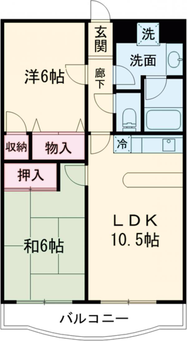 エスパスハマノの間取り