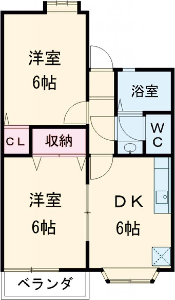 ドエルスカイの間取り