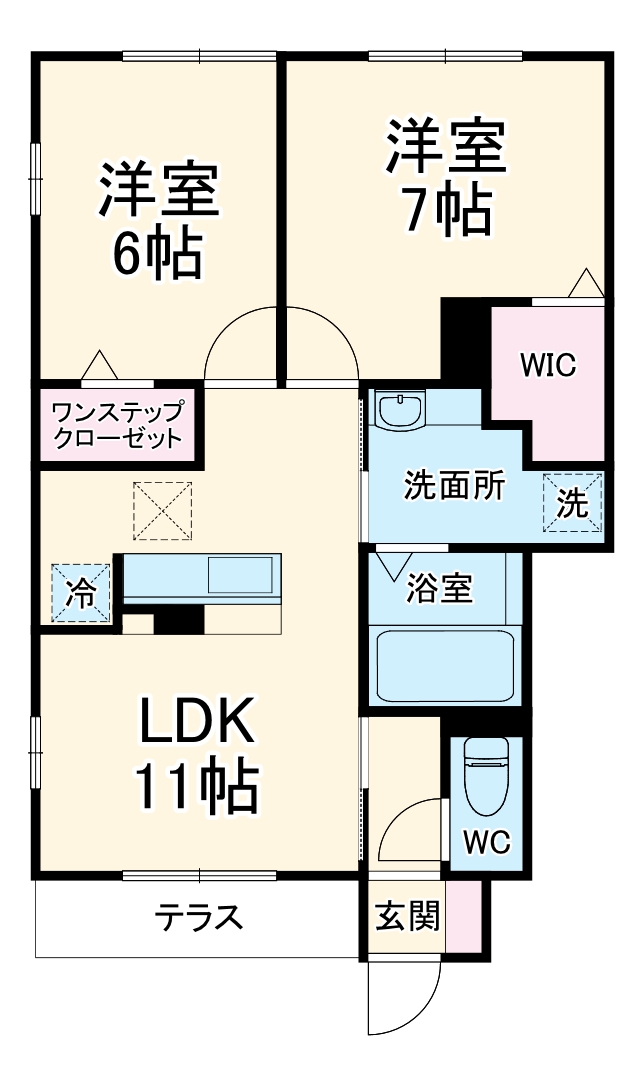 庵・里の間取り