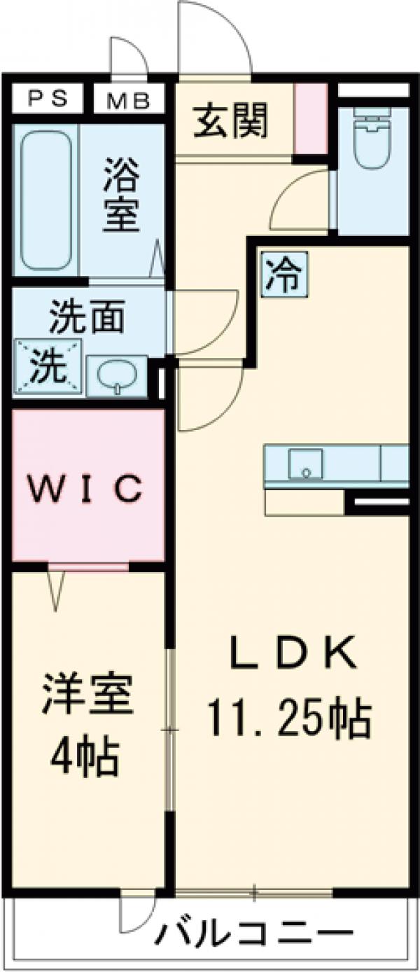 Kヴィラージュの間取り