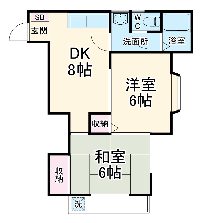 ハイツエミリーの間取り