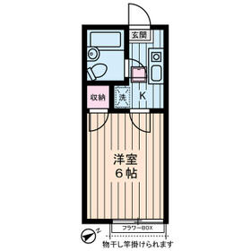 清水が丘の完工年月(1993年1月)築の賃貸アパートの間取り