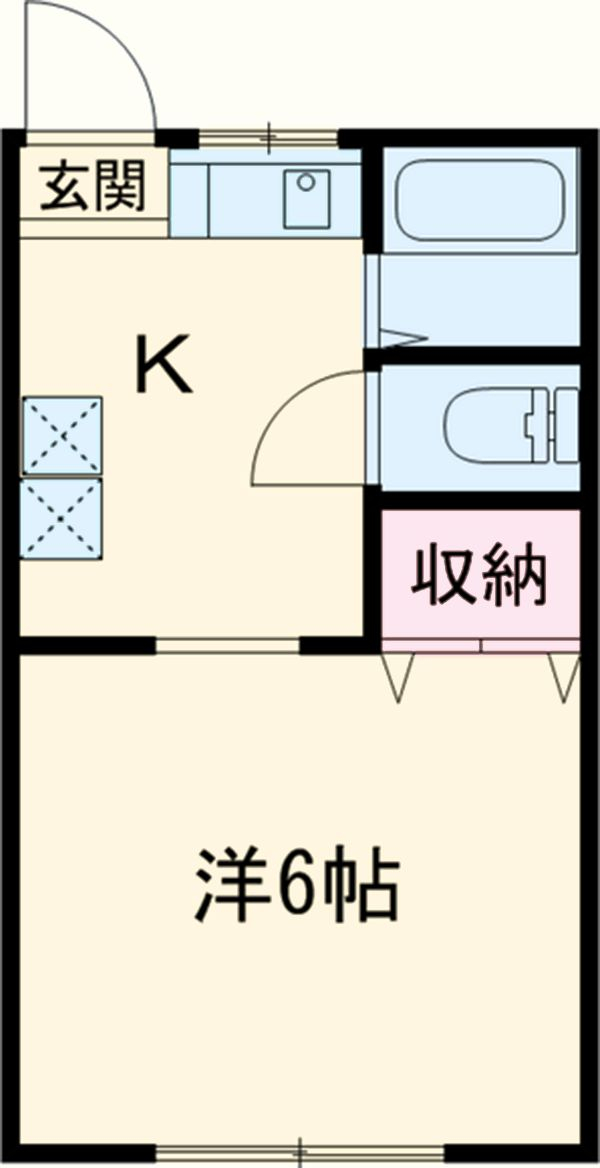 第5白王ハイツの間取り