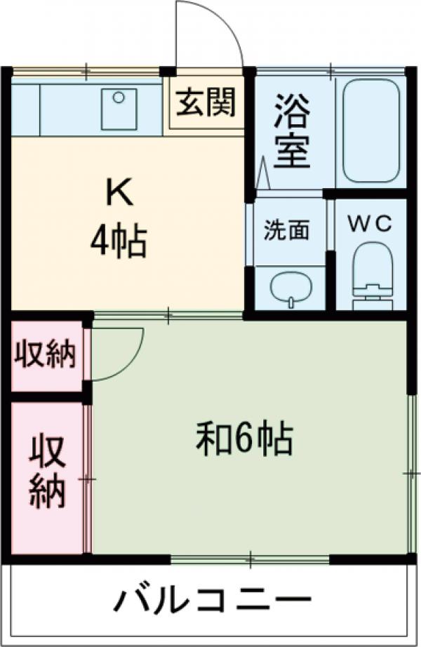 中原ハイムの間取り