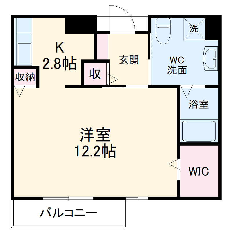 サンリスタアレーグレ入間の間取り
