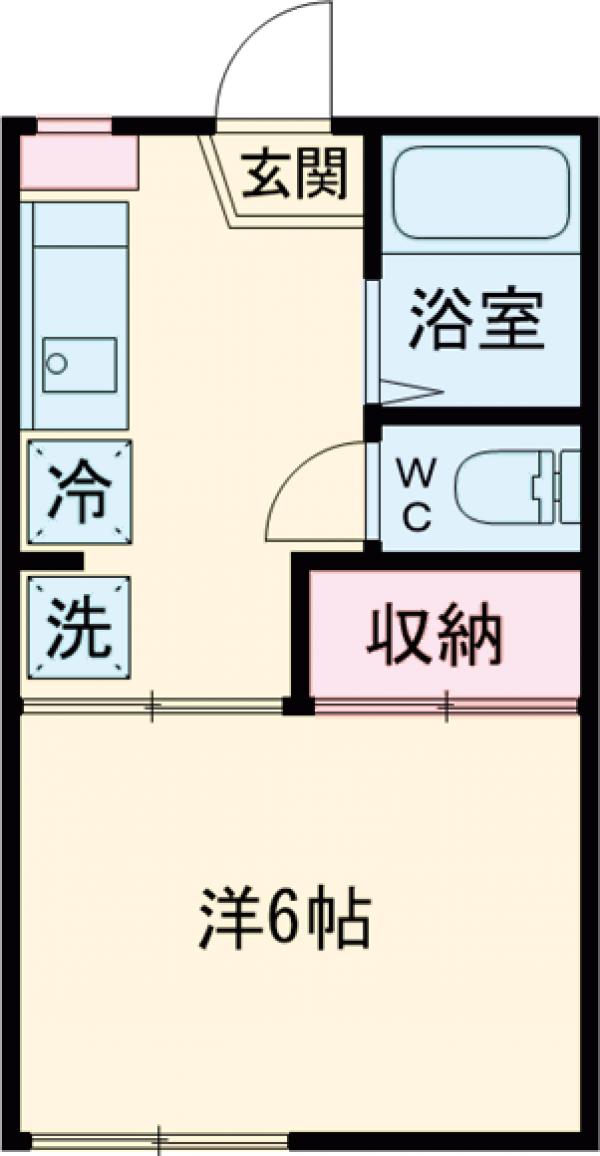 フォーブル高松町Ⅱの間取り