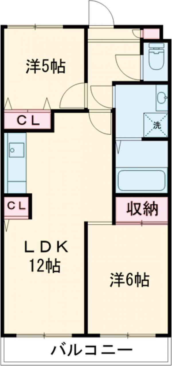 ヴェルジュ多摩川の間取り