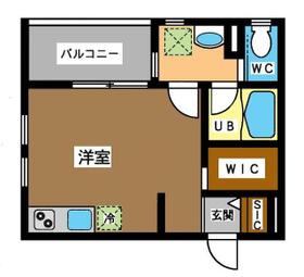 ヒルクレスト・301号室の間取り