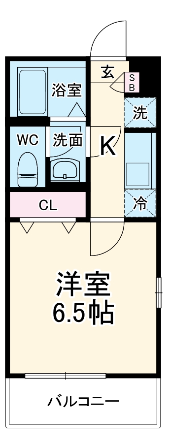 リブリ・Climb Heartの間取り