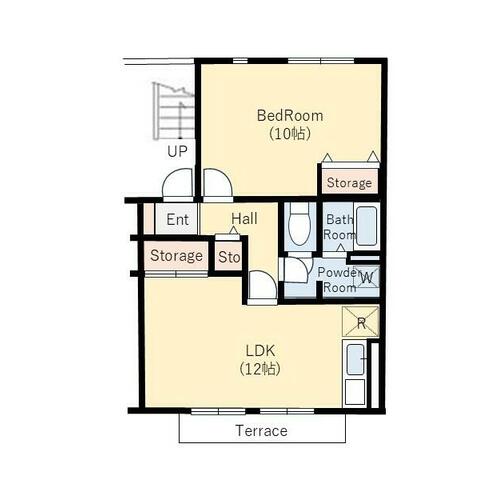 グリーンビレッジBの間取り