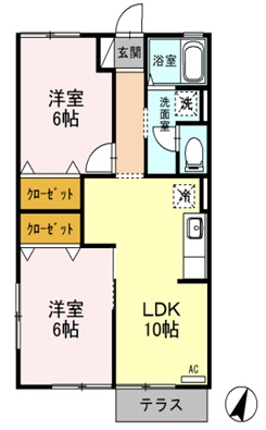 ファンシールの間取り