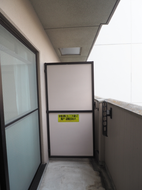 12/23 バルコニー