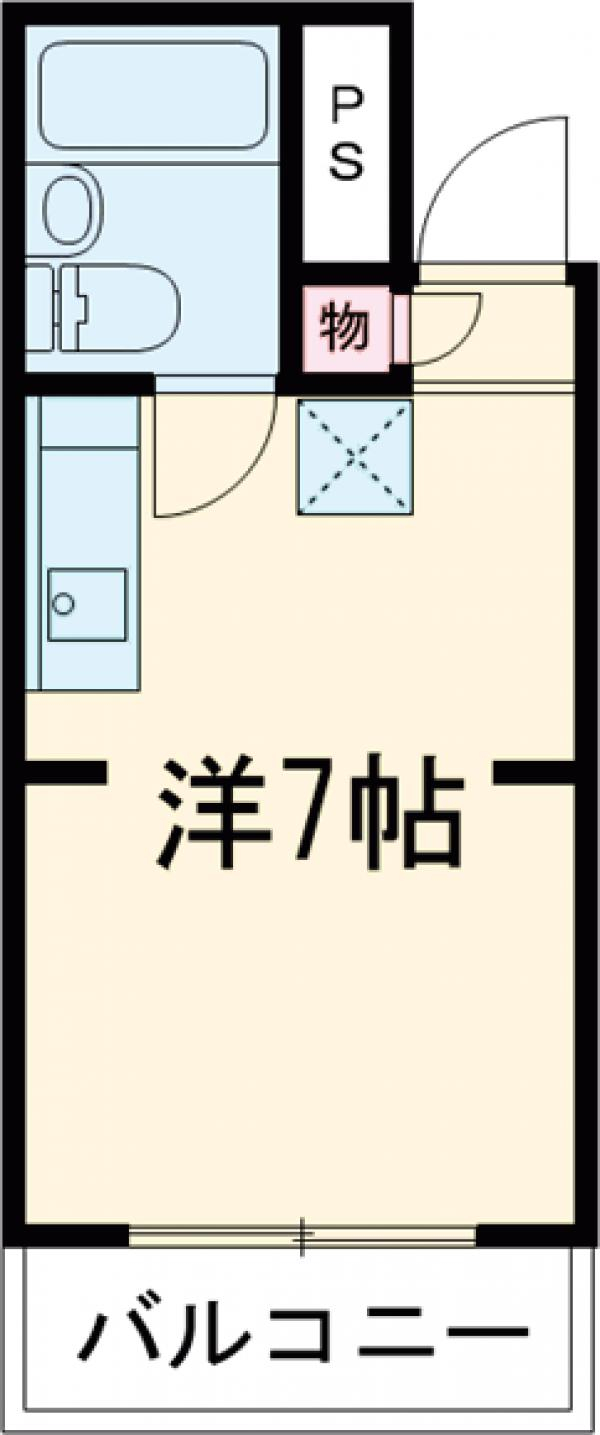 エステート調布ヶ丘の間取り