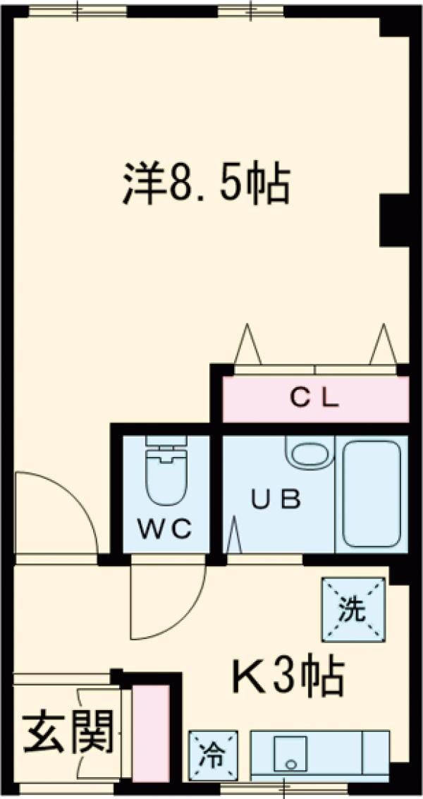 メルキュールの間取り