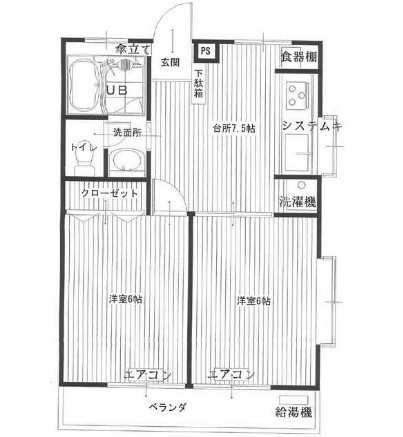 第3ドリームハイツの間取り