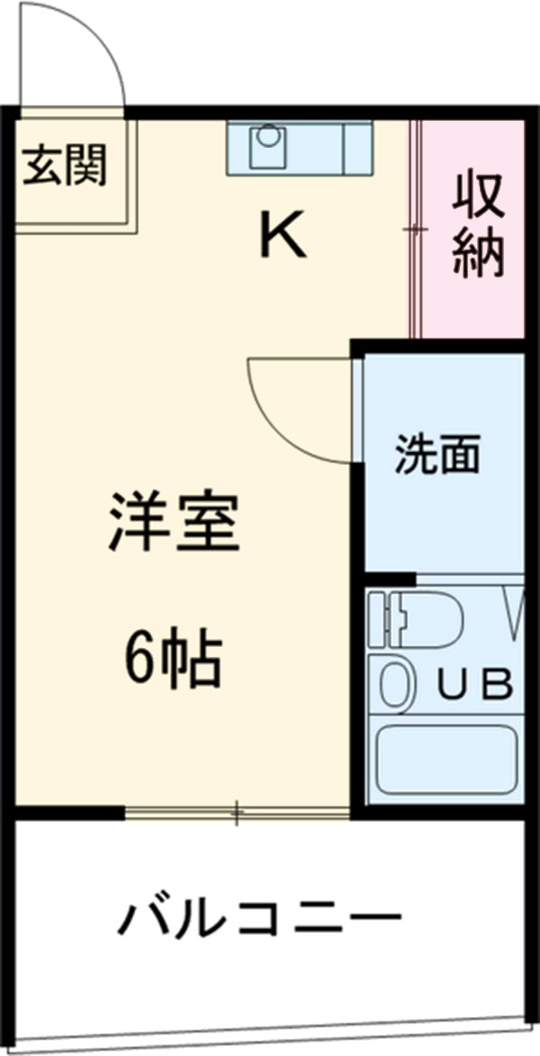 ドミトリーシュンエーの間取り