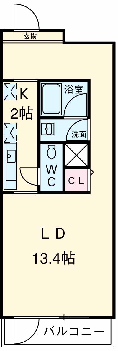 アーバンパーク溝の口の間取り