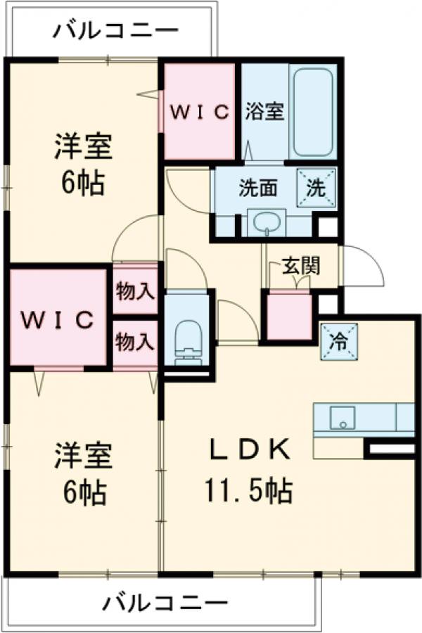 Elysion westの間取り